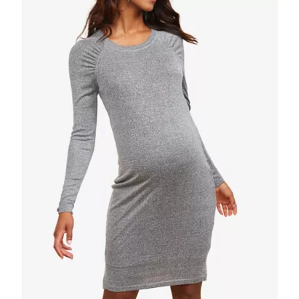 Motherhood Maternity Ruched Dress Size M